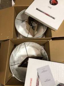 Lot of 2 one light pendent Costumer Returns See Pics