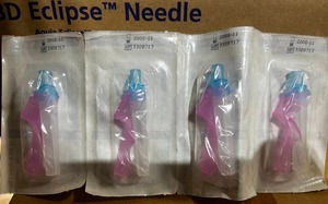 lot 20 image: BD Eclipse Needle 23G needle
