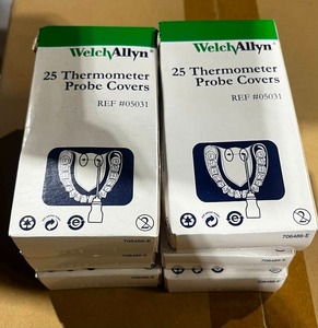 lot 29 image: Welch Allyn Thermal Probe Cover Lot of 12