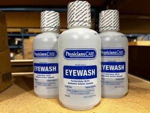 lot 39 image: Physicians Care Eyewash Lot of 3 bottles