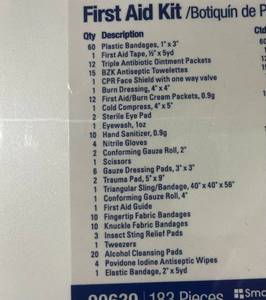 lot 117 image: Jumbo First Aid Kit