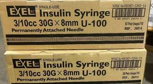 lot 126 image: Comfort Point U-100 Insulin Syringe