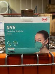 lot 158 image: Skid of KN95 Masks 12 Boxes In Lot