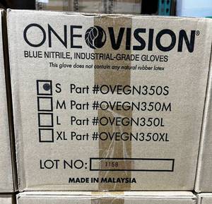 lot 159 image: Skid of 20 cases of NONMEDICAL gloves