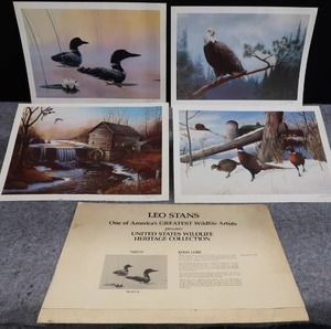 lot 75 image: LEO STANS UNITED STATES WILDLIFE HERITAGE COLLECTION