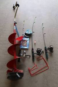 lot 78 image: ICE FISHING LOT