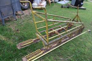 lot 84 image: VINTAGE SNOWMOBILE SLED