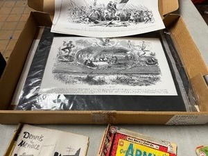 Shenandoah Valley prints and vintage comics