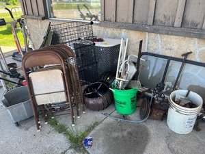 Scrapers lot of steel, MUST TAKE ALL