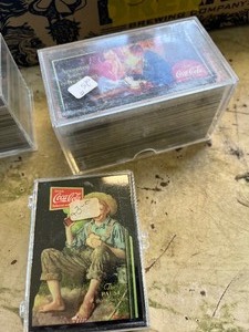 Vintage Coke cards