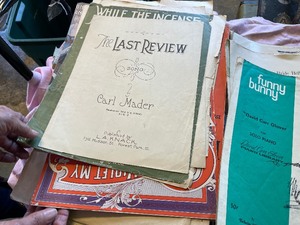 Sheet music
