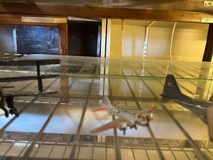 Vintage metal planes