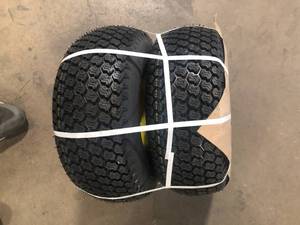 Lot of 2 Arnold 15 in. x 6 in. Front Wheel Assembly with Turf Saver Tread for John Deere Riding Lawn Mowers  Customer Returns See Pictures