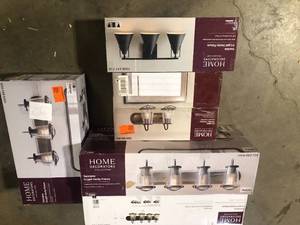 Lot of Assorted Lighting Various Models and Conditions  Customer Returns See Pictures
