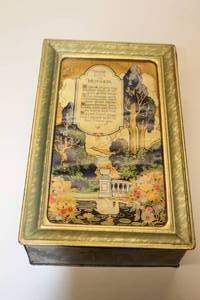 lot 39 image: Vintage Tin Chocolate box With Love to Mother