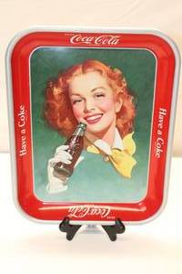 lot 66 image: Vintage Coca-Cola Tray
