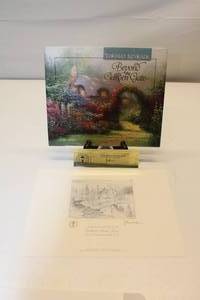 lot 73 image: Thomas Kinkade Moonlit Sleigh Ride  Collector Sketch Print and Book