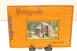 lot 86 image: Blank Leather Photo Album