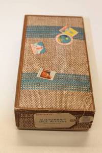 lot 112 image: Set of 3 Customknit Shoe Mittens in Original Box