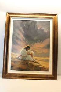 lot 158 image: In the Wilderness Signed and Numbered Ron DiCianni Print