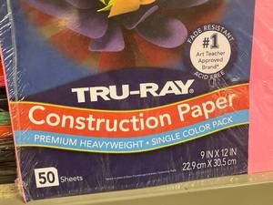Miscellaneous Construction Paper