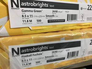 Astrobrights Color Copy Paper