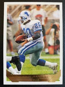 lot 94A image: Barry Sanders 1993 Topps Gold #190 Football Card