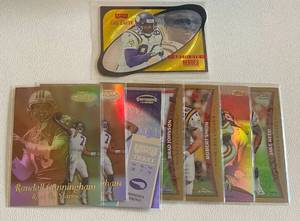 lot 21C image: Minnesota Vikings HUGE Lot of 23 Rare Cards - Numbered, Die Cut, Refractors, Finest, Chrome - Football Cards