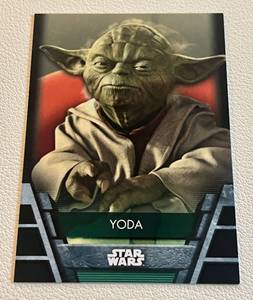 lot 4G image: 35 Yoda Star Wars Holocron Series #JEDI-3 Card