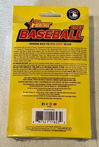 lot 10 image: 2023 Topps Heritage Baseball Hanger Box - Baseball Cards