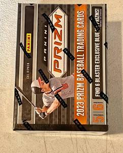 lot 105B image: 2023 Prizm Baseball Factory Sealed Hobby Box - Baseball Cards