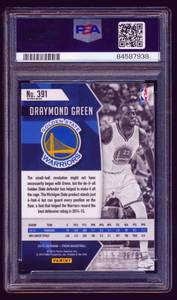 lot 22 image: Draymond Green Purple Prizm 2015 #391 PSA 8 NM-MT Basketball Card