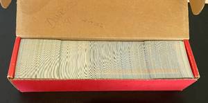 lot 91B image: Bulk Box #27 -  Large Box 1991 Donruss Baseball Cards