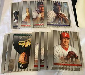 lot 65B image: Large Lot of Donruss Studio Jumbo Portrait Cards - Lots of Stars