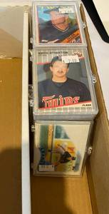 lot 11H image: Minnesota Twins Baseball Team Sets - HUGE LOT - Mixed Years - Mid-Late 80s and Early 90s