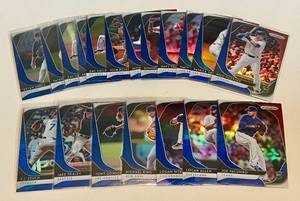 lot 38D image: 19 - 2020 Red White and Blue Prizm Baseball Rookie Cards