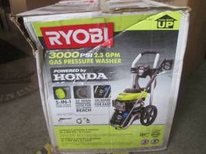 lot 2 image: (EW4) Ryobi 3000 PSI Gas Powered Pressure Washer - Open Box