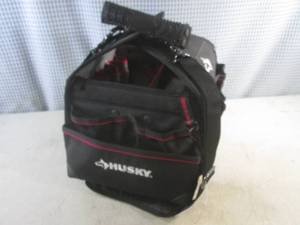 lot 25 image: (CS) Husky Multi Pocket Tool Bag 12 x 12