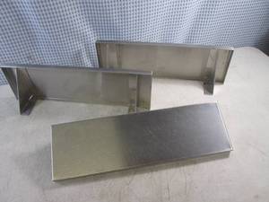 lot 84 image: (EC1) 3 Stainless Steel Shelves 16 x 5