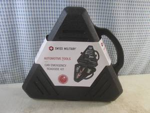 lot 117 image: (EC1) Swiss Military Automotive Tools Car Emergency Roadside Kit