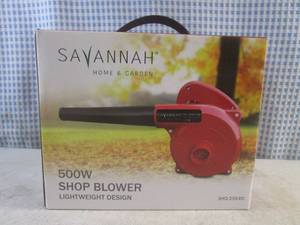 lot 124 image: (CS) 500 Watt Electric Shop Blower