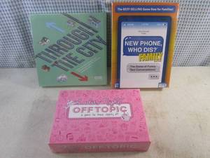 lot 132 image: (CSB) 3 Games - Unopened  Sealed