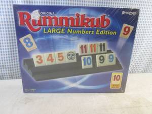 lot 148 image: (D-3) The Original Rummikub Large Numbers Edition Game - New Unopened  Sealed