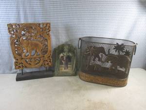lot 210 image: (D-2) Elephant Decor ...