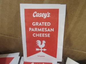 lot 232 image: (BR3) 200 Packets of Grated Parmesan Cheese Best by Sept 2024