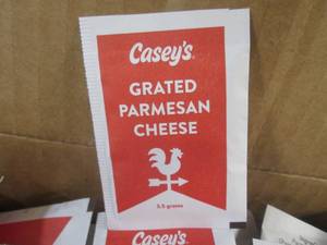 lot 233 image: (BR3) 200 Packets of Grated Parmesan Cheese Best by Sept 2024