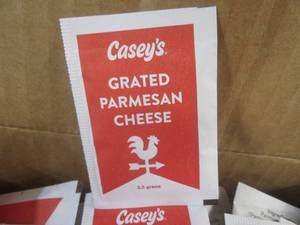 lot 235 image: (BR3) 200 Packets of Grated Parmesan Cheese Best by Sept 2024