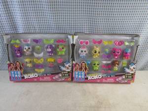lot 253 image: (CSB) Pack 1 and 2 Tic Tac Toy XOXO Collector Packs
