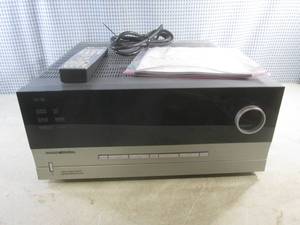 lot 281 image: (EC1) HarmanKardon AVR 7300 AudioVideo Receiver with Remote and Owners Manual - Works