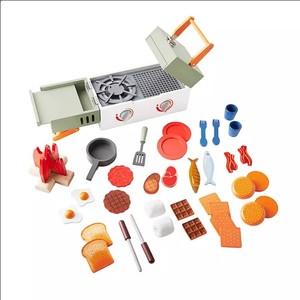 lot 200 image: NEW Members Mark Wooden Camping Food Playset